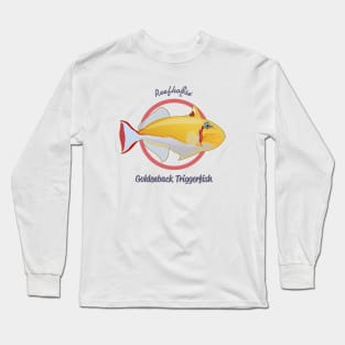 Golden Triggerfish Long Sleeve T-Shirt